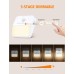 Domxty LED Night Light, [3 Lighting Modes] Plug in Dimmable Motion Sensor Night Light, Energy Saving Warm Yellow Nightlight for Bathroom, Bedroom, Hallway, Kitchen, Stairs [2 Pack] (Warm Yellow)