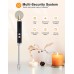 Domxty Electric Lighter with [LED Flashlight], USB Rechargeable Candle Lighters with Safety Lock, [Bendable Neck] Arc Plasma Long Lighter for Grill Camping BBQ Stove Outdoor, [Long Life Battery]